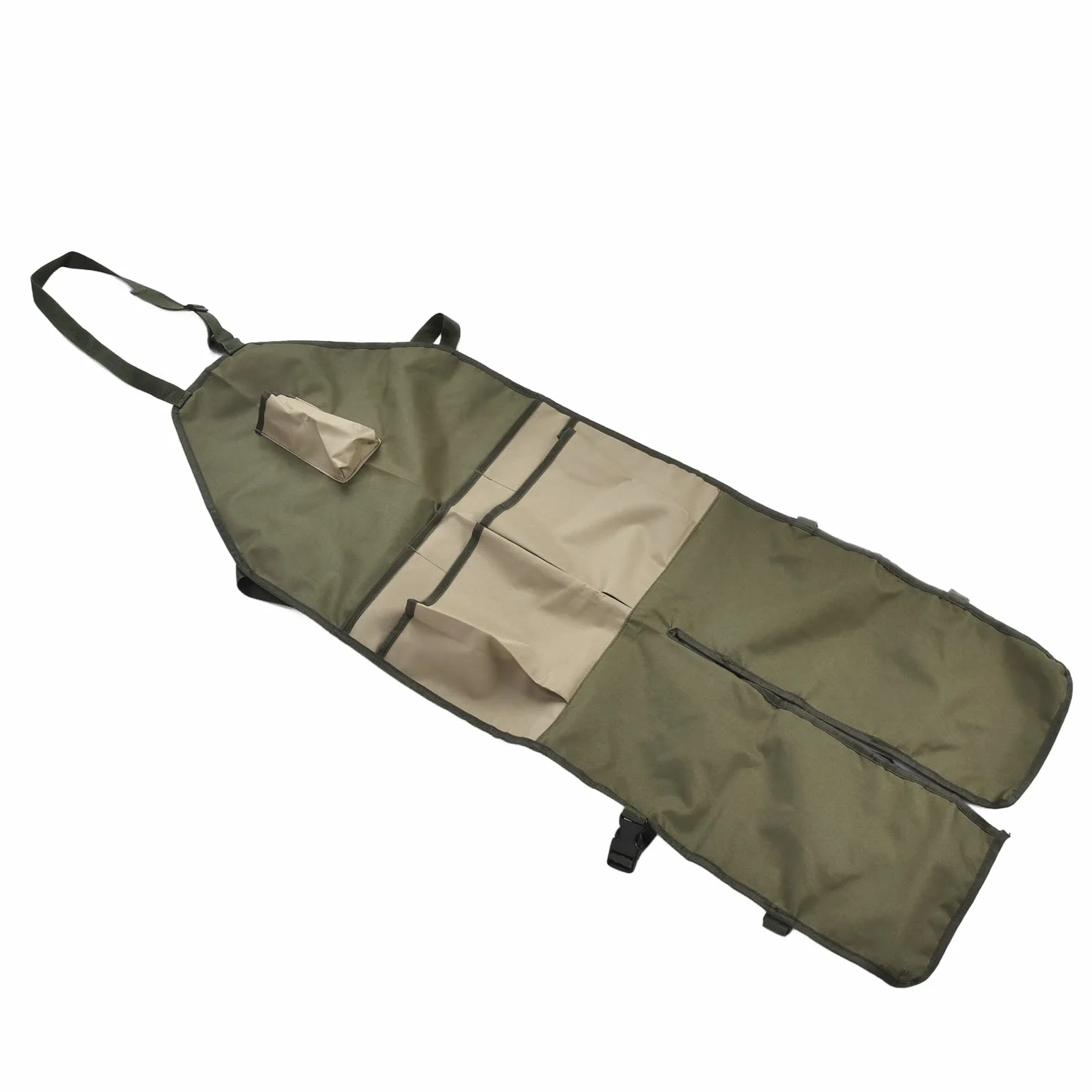 Fartuch zewnętrzny, materiał Oxford Kompaktowy Przenośny Wytrzymały Wodoodporny 118x45 cm Fartuch ogrodowy Ochrona nóg do zbierania w sadach do obróbki drewna