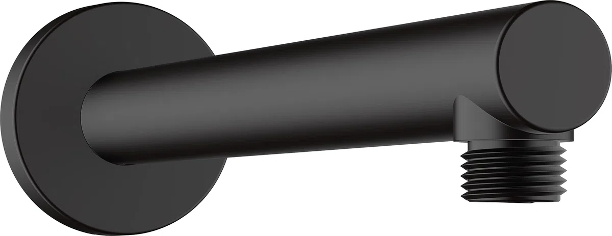 Hansgrohe Vernis Blend Ramię prysznicowe 24 cm, czarny matowy, 27809670
