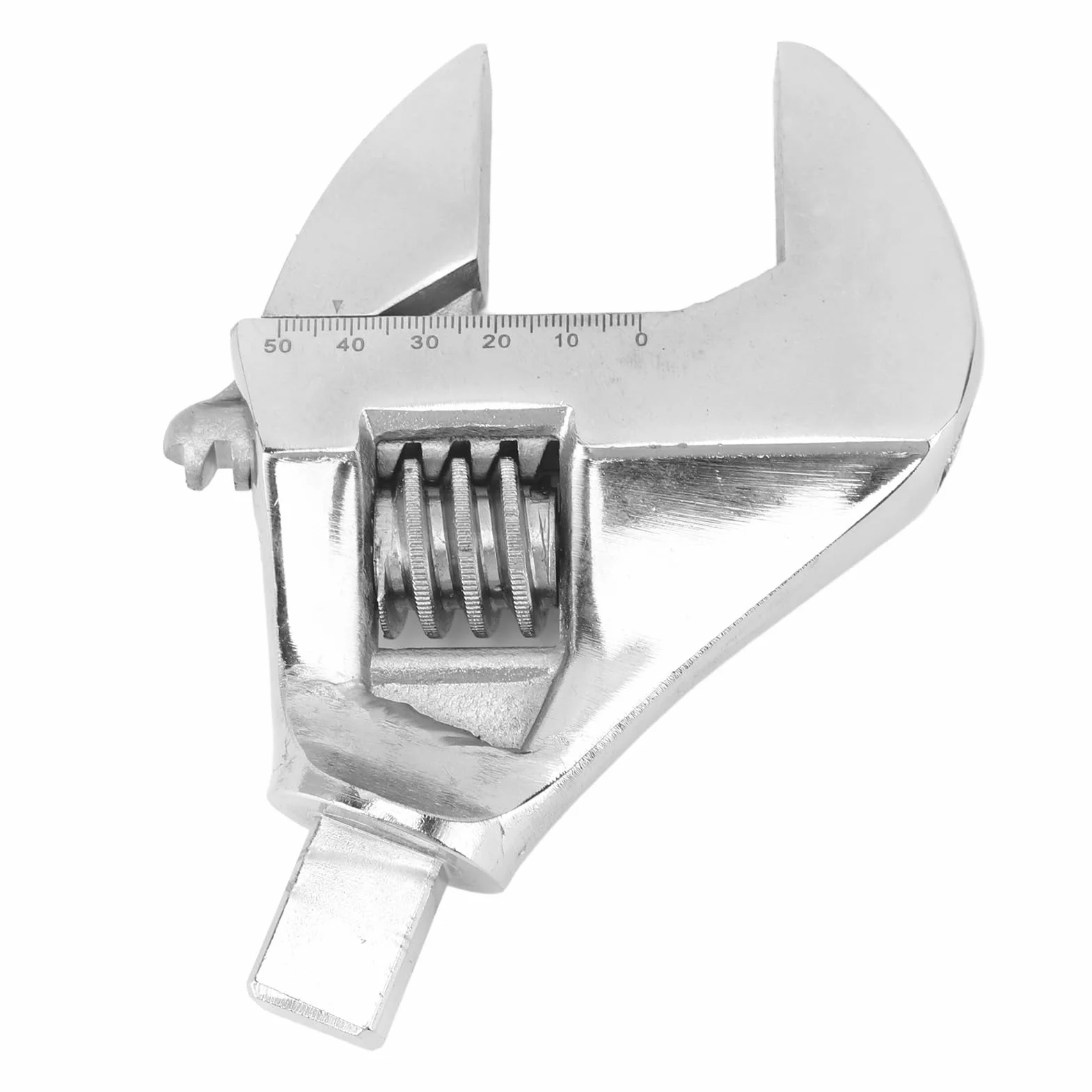 Głowica Wymienna Klucza, Elastyczne Zastosowanie Głowica Klucza Nastawnego Stal Chromowo-wanadowa 14x18mm Port Kwadratowy do Dokręcania i Luzowania (DAUZ16a39gqvwh-12)