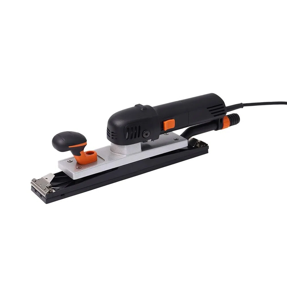 70x400mm długie łóżko elektryczna szlifierka oscylacyjna, 500W zmienna prędkość 3200-7000RPM do automatycznego szpachlowania ścian drewnianych do szlifowania płyt kartonowo-gipsowych