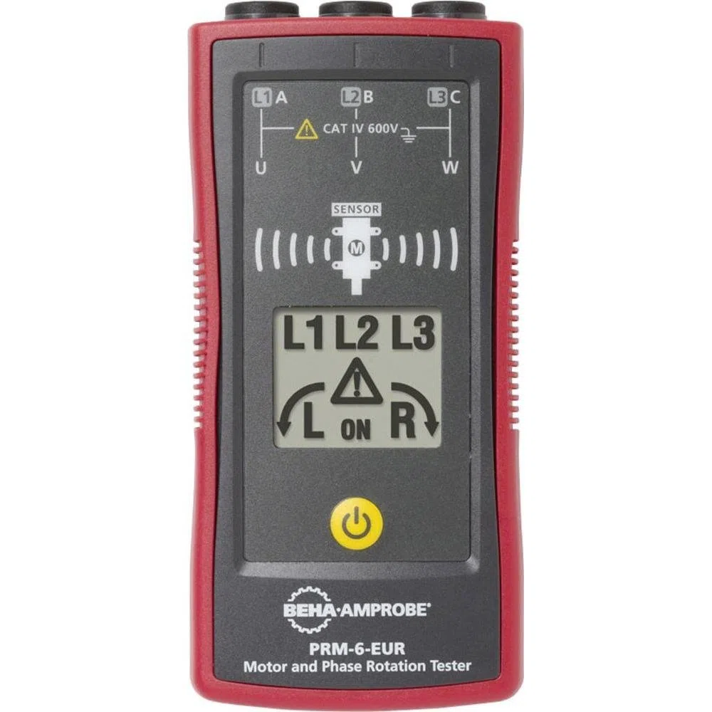 PRM-6-EUR wskaźnik kierunku pola obrotowego, LCD