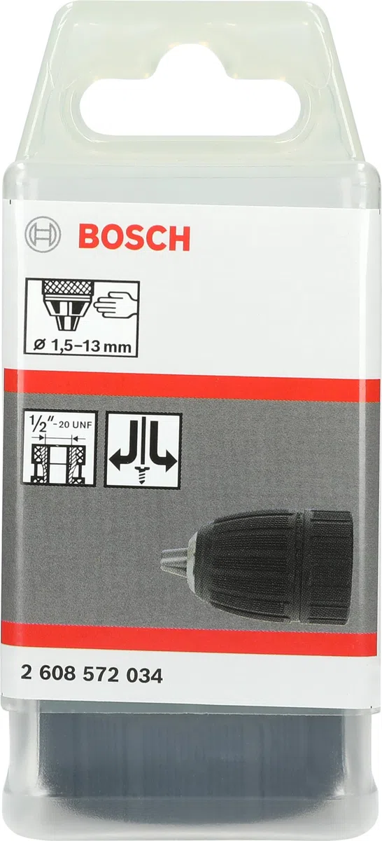 Bosch 1 x uchwyt bezkluczykowy (Ø 2-13 mm, 1/5.1 cm - 20 UNF, akcesoria młotki obrotowe i wiertarki)