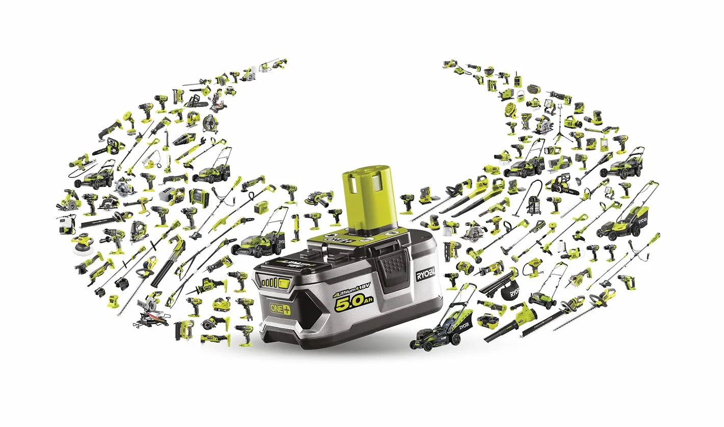 Ryobi RLP18-0 18 V One+ Bezprzewodowa Lampa Panelowa Gołe Narzędzie, Hyper Green