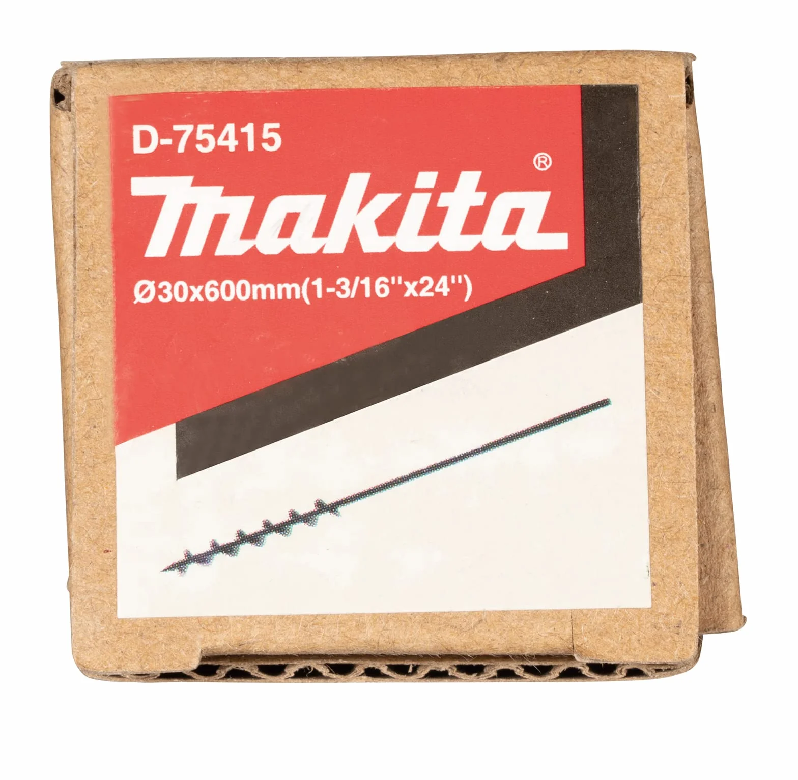 Makita D-75415 wiertło ślimakowe do ziemi 30 x 600 mm