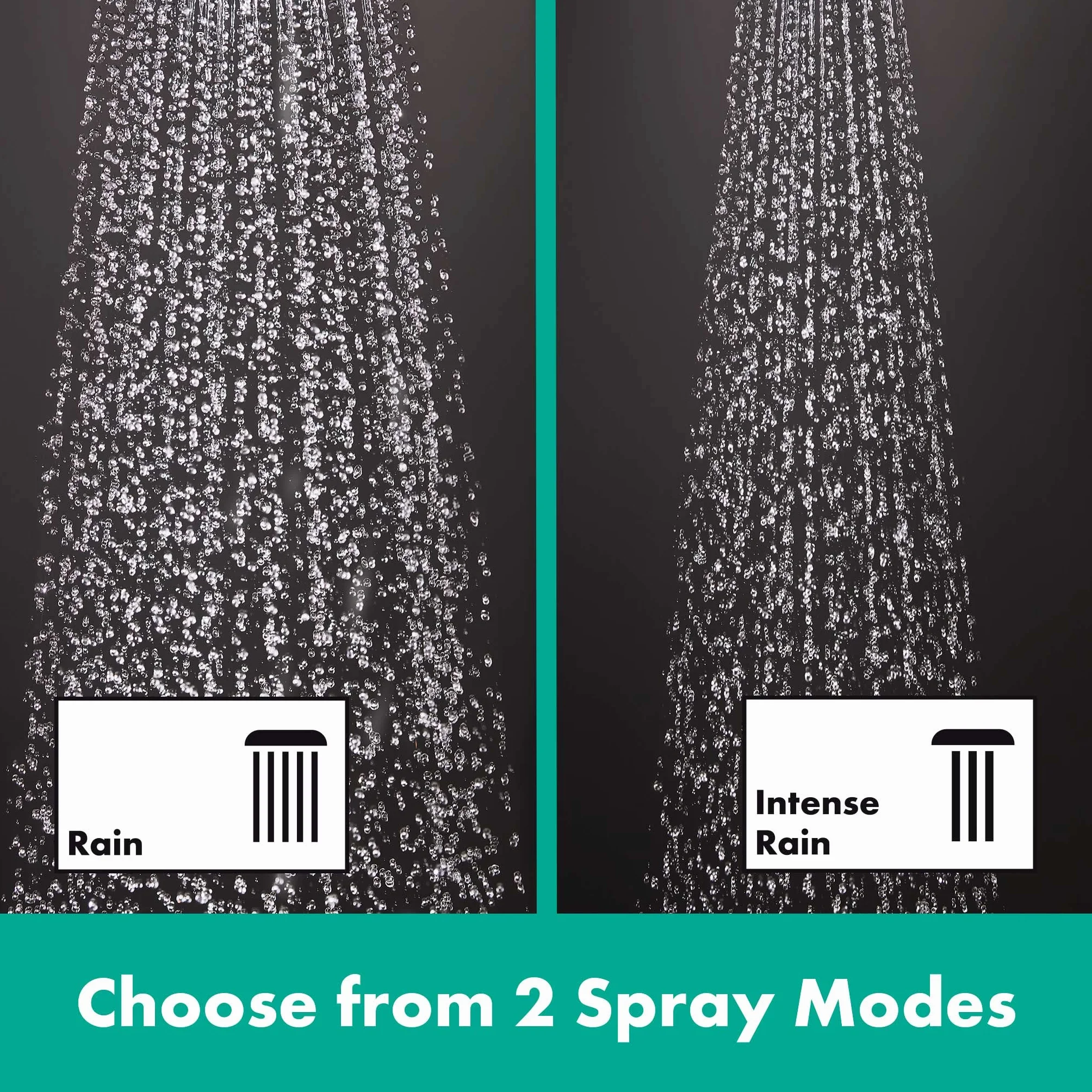 Hansgrohe Vernis Blend 2-otoworowa bateria do montażu na brzegu wanny z zaworem przełączającym i główką prysznicową Vernis Blend Vario, chrom, 71461000