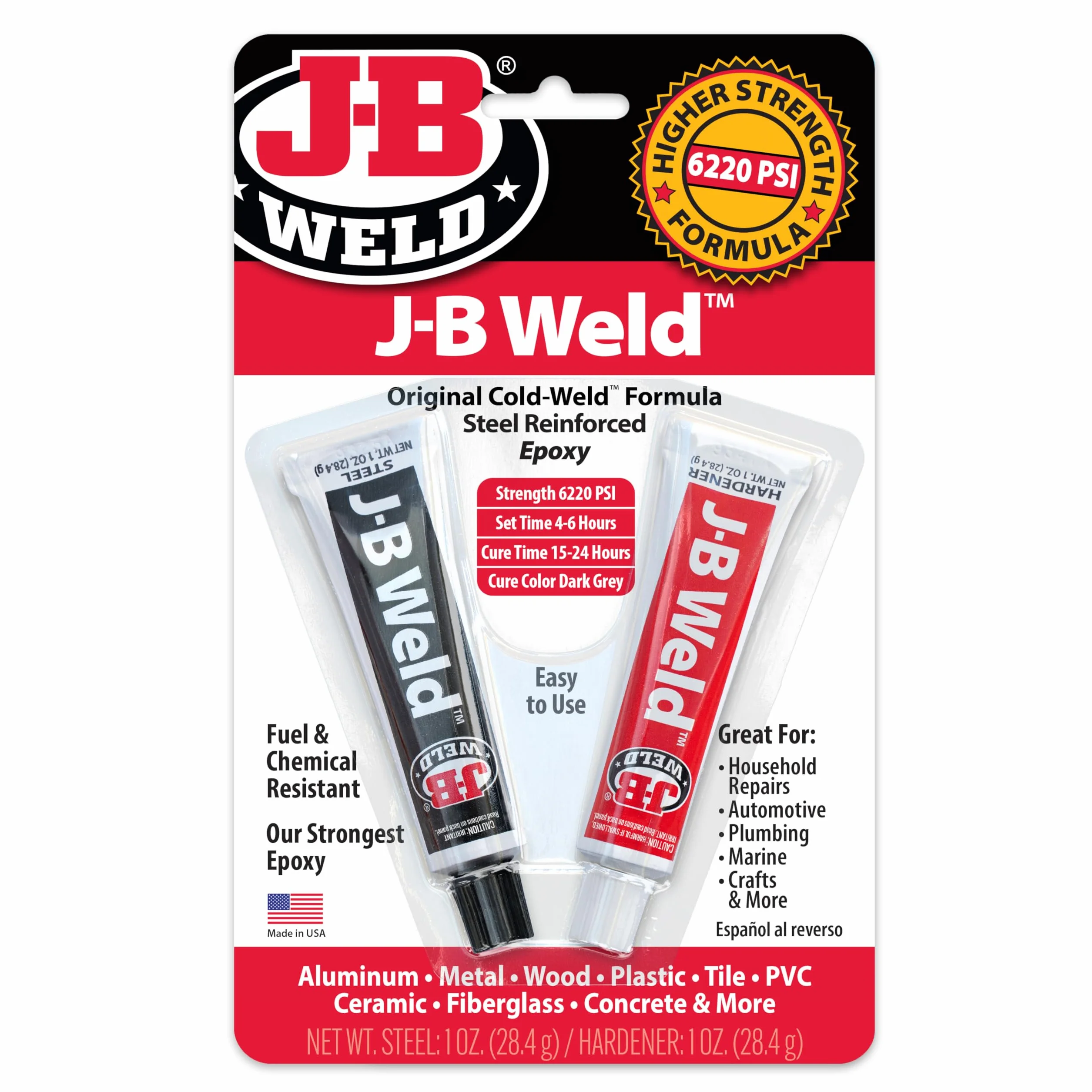 J-B Weld 8265S stal spawalnicza wzmocniona epoksydowa z utwardzaczem, 60 ml firmy J-B Weld