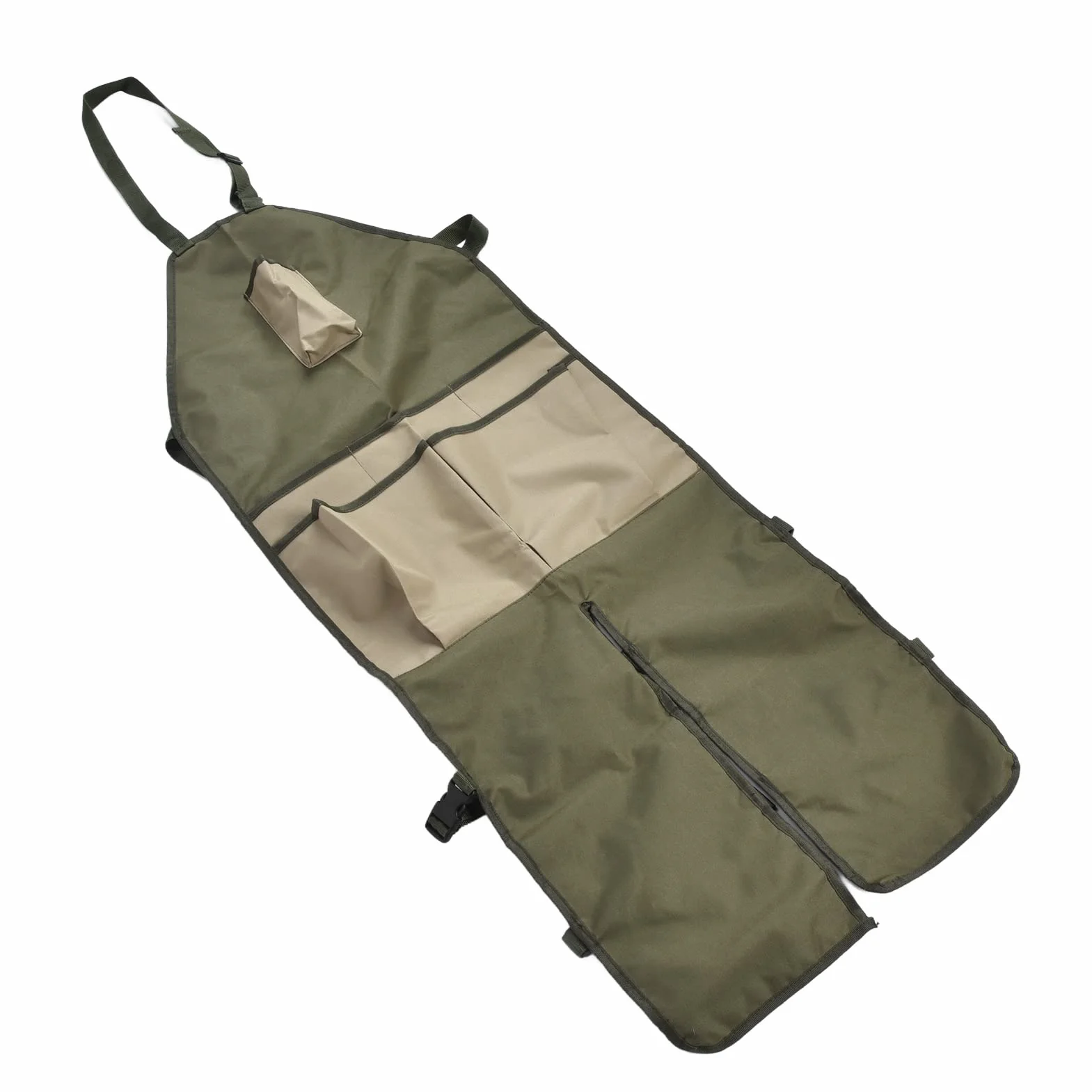 Fartuch zewnętrzny, materiał Oxford Kompaktowy Przenośny Wytrzymały Wodoodporny 118x45 cm Fartuch ogrodowy Ochrona nóg do zbierania w sadach do obróbki drewna