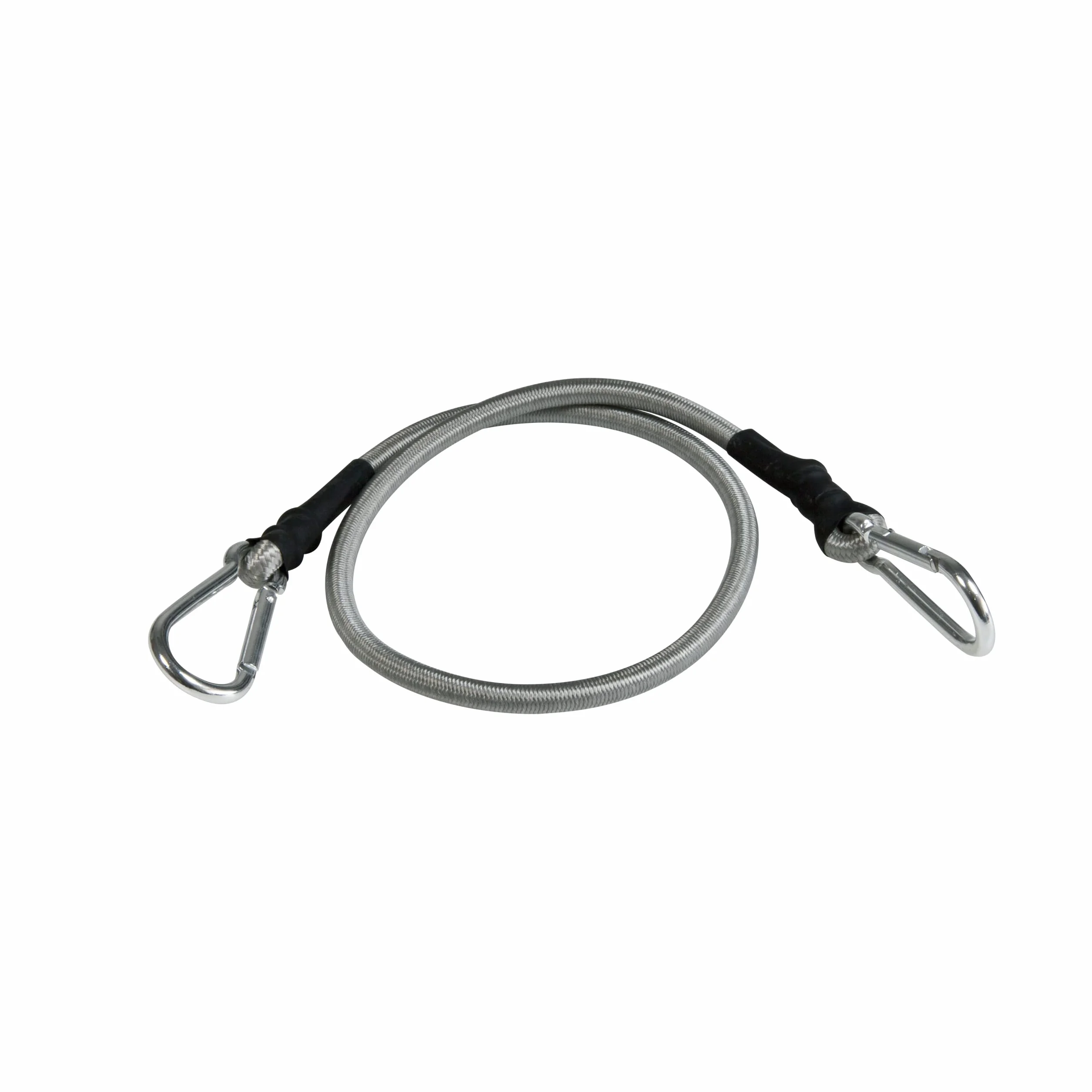 Windhager Ekspander z Karabinkiem, Czarny/Srebrny, 70 x 3.5 x 3.5 cm