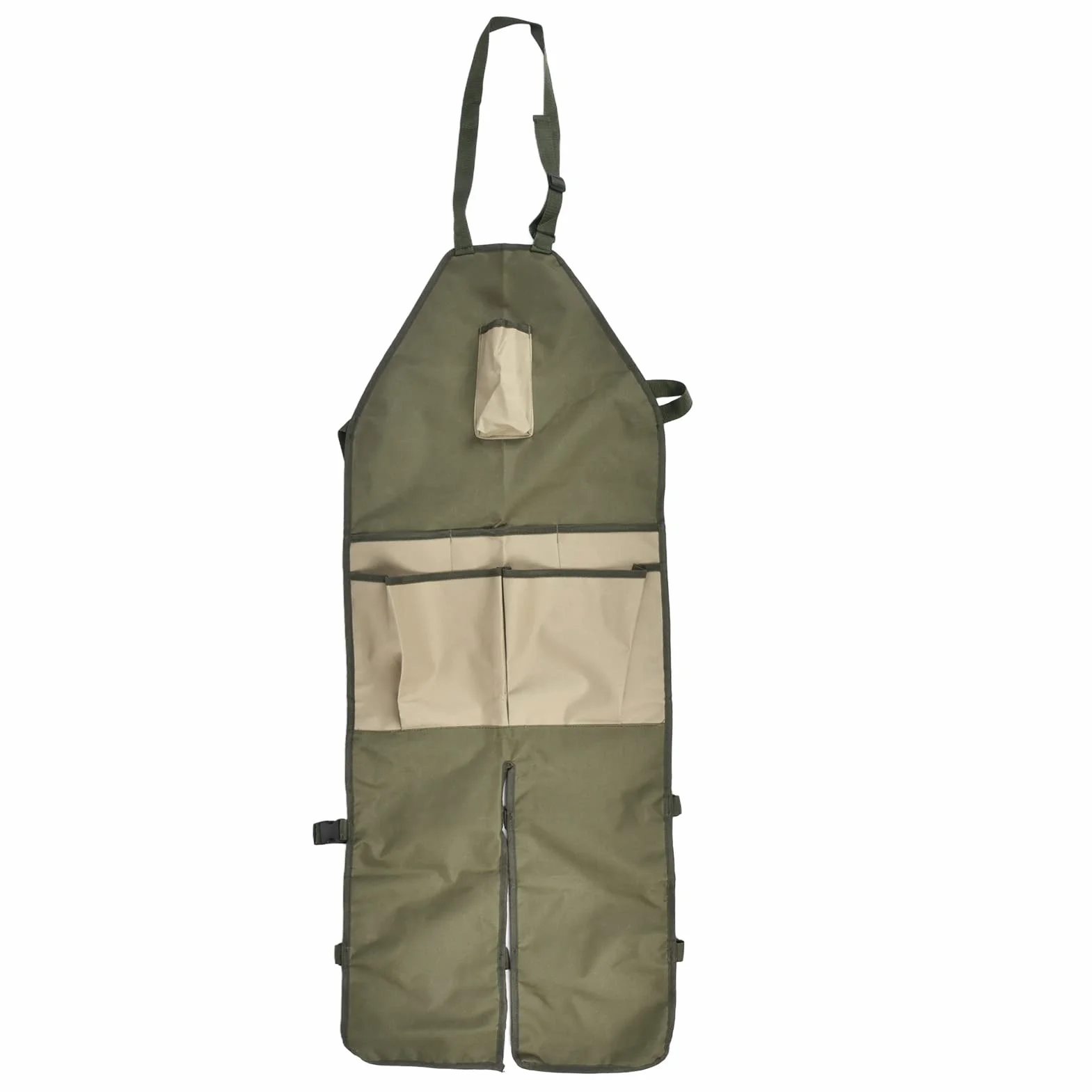Fartuch zewnętrzny, materiał Oxford Kompaktowy Przenośny Wytrzymały Wodoodporny 118x45 cm Fartuch ogrodowy Ochrona nóg do zbierania w sadach do obróbki drewna