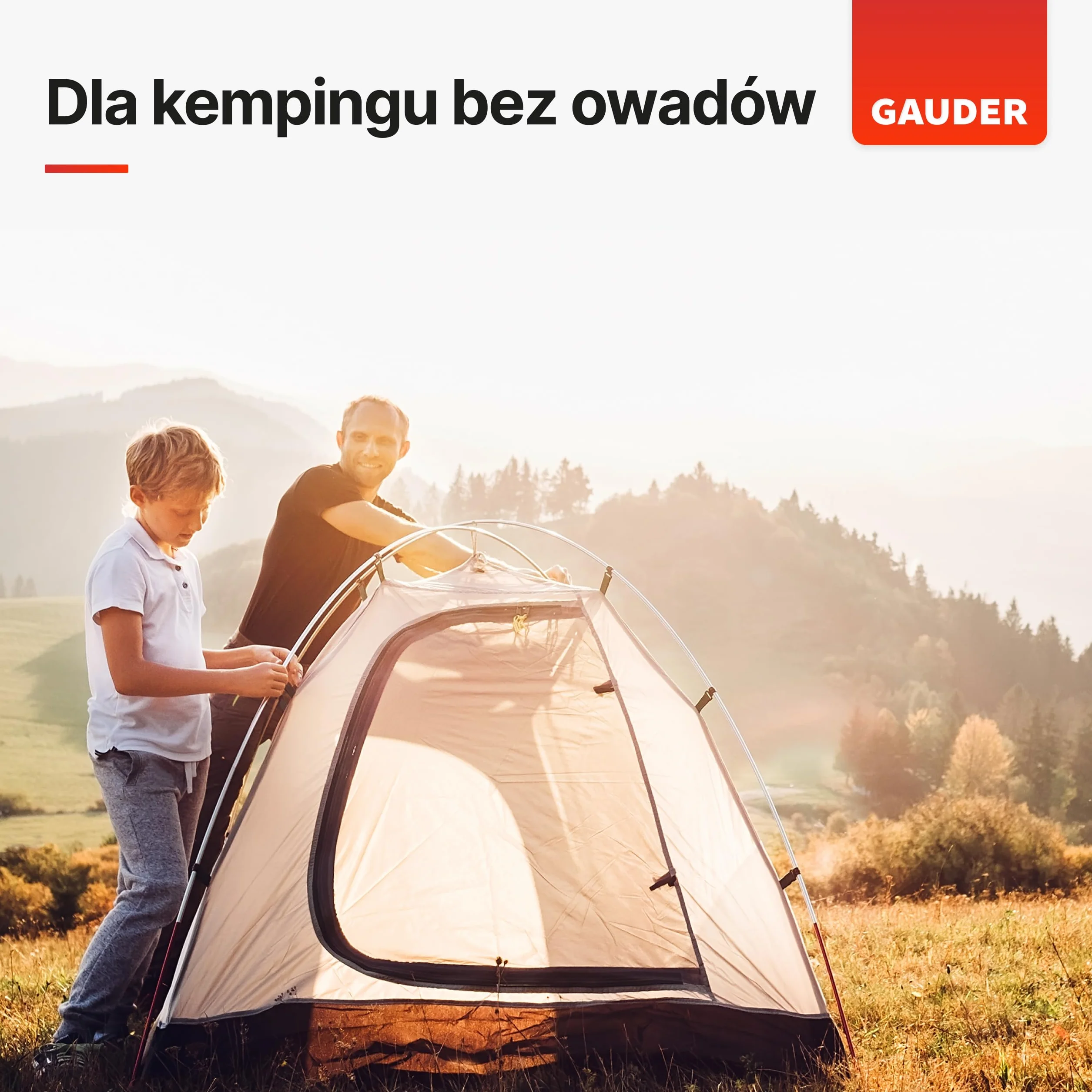 GAUDER taśma naprawcza do moskitier (50 mm x 3 m) | zestaw do naprawy moskitier | moskitiera do drzwi i okien