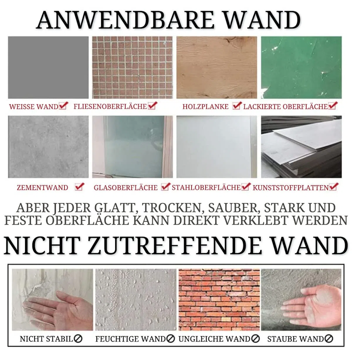 Tapeta 3D, panele ścienne, samoprzylepna, 10 sztuk, zdejmowana tapeta ścienna 3D, wzór cegły, tapeta ścienna, do salonu, sypialni, pokoju dziecięcego (35 x 38,5 cm, biała)