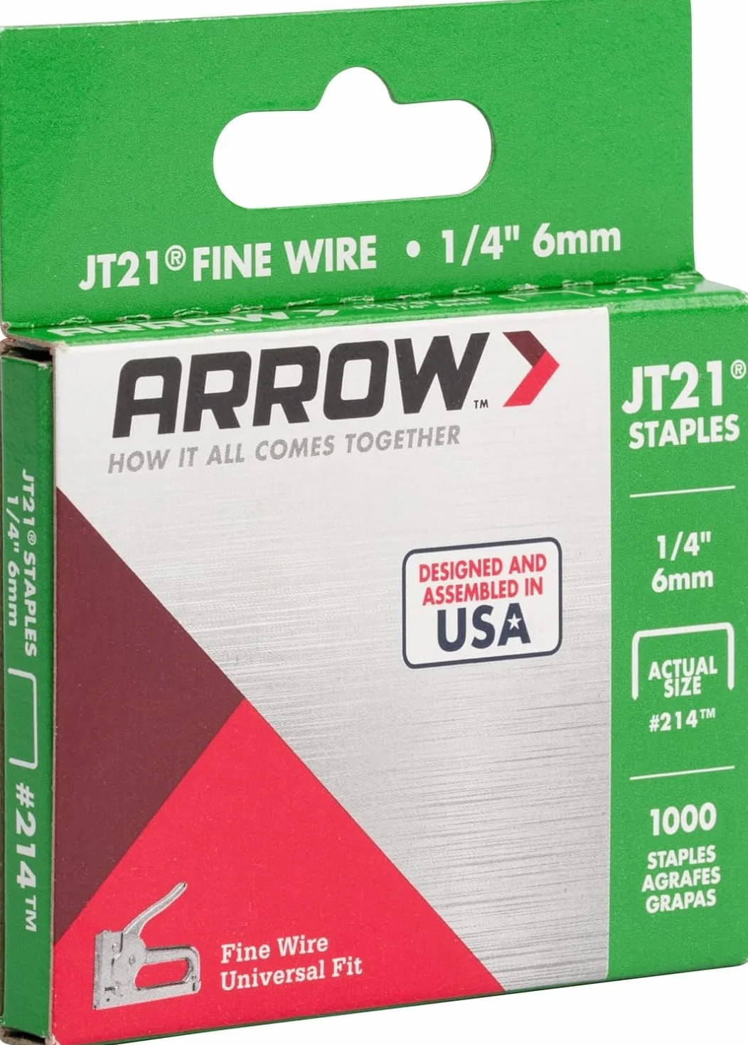Arrow Zszywki Jt21 Box 1000-1/10.2 cm