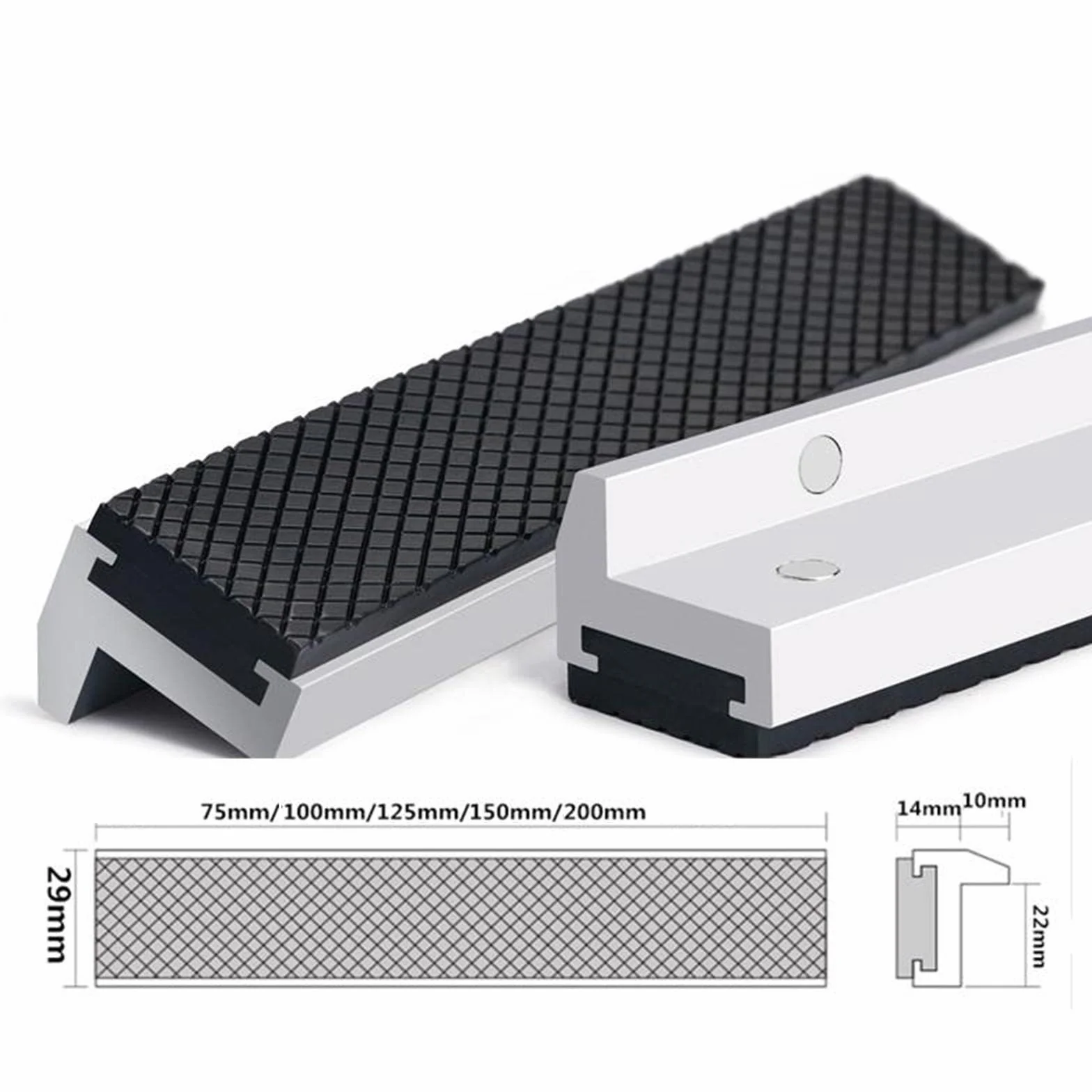 Wielofunkcyjne magnetyczne miękkie szczęki imadło metalowe imadło ławkowe 5 cali 125 mm 5 cali 125 mm