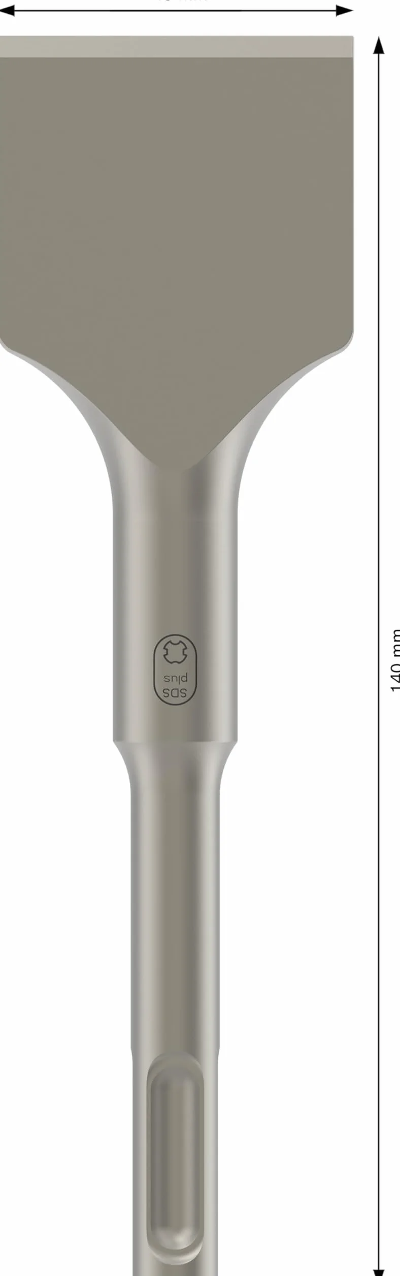 Bosch Profesional Dłuto łopatkowe SDS plus 140 x 40 mm