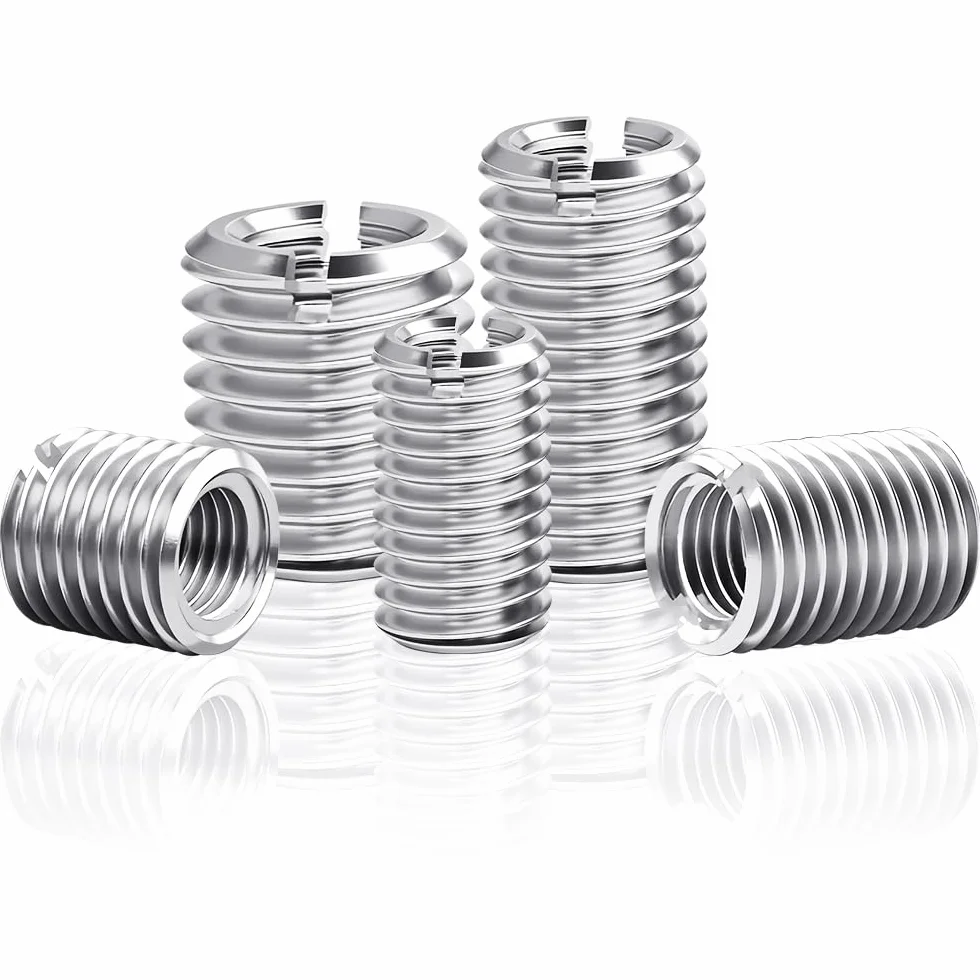 Zestaw adapterów gwintowanych M12 do M8 x 15 mm, 24 sztuki, gwintowana tuleja ze stali nierdzewnej do połączeń śrubowych, naprawy
