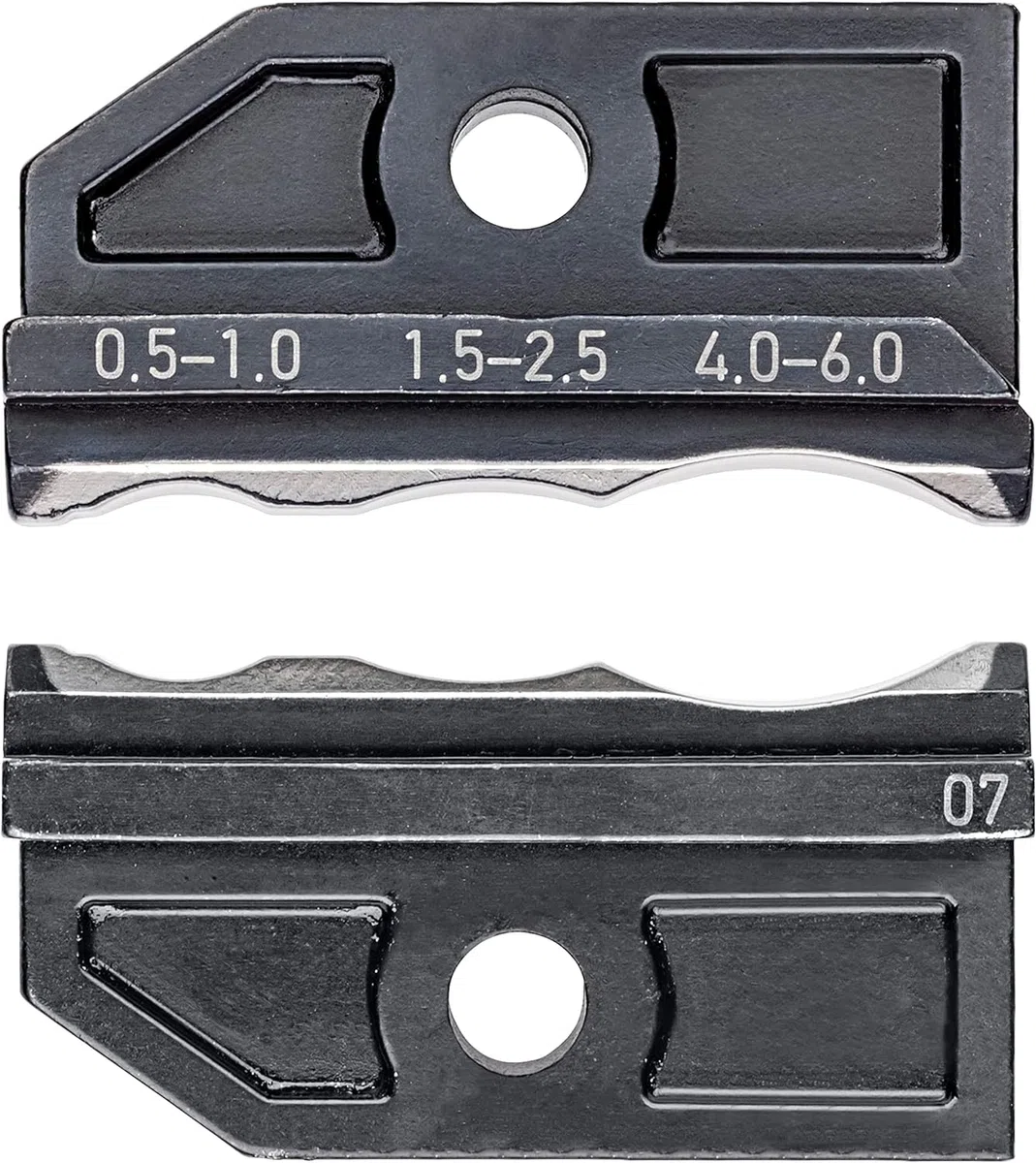 KNIPEX Matryca zagniatająca Do złączy zaciskowych termokurczliwych, 97 49 07