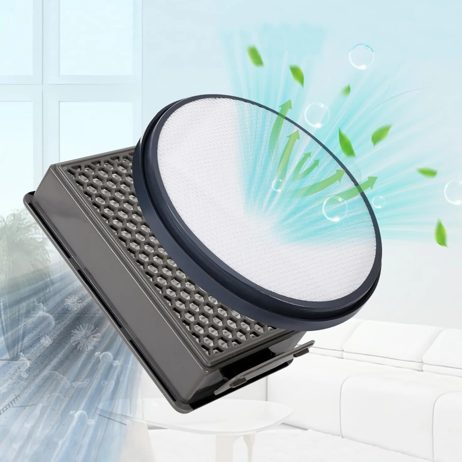 Zestaw filtrów zamiennych kompatybilny z odkurzaczem Rowenta Compact Power XXL RO4811EA RO4823EA RO4825EA RO4853EA RO4855EA RO4859EA RO4871EA RO4881EA Zamiennik ZR780000