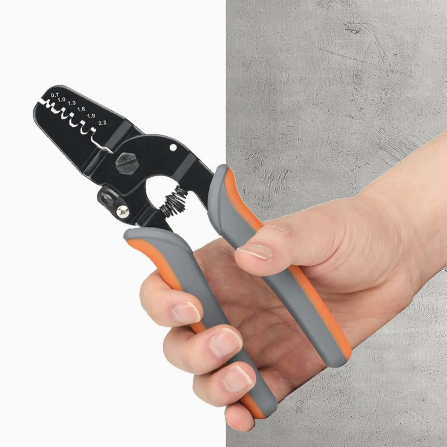 JINGYAN Szczypce 1pc Connectors set Open Barrel Crimping pliers hand Tool for Terminal Micro