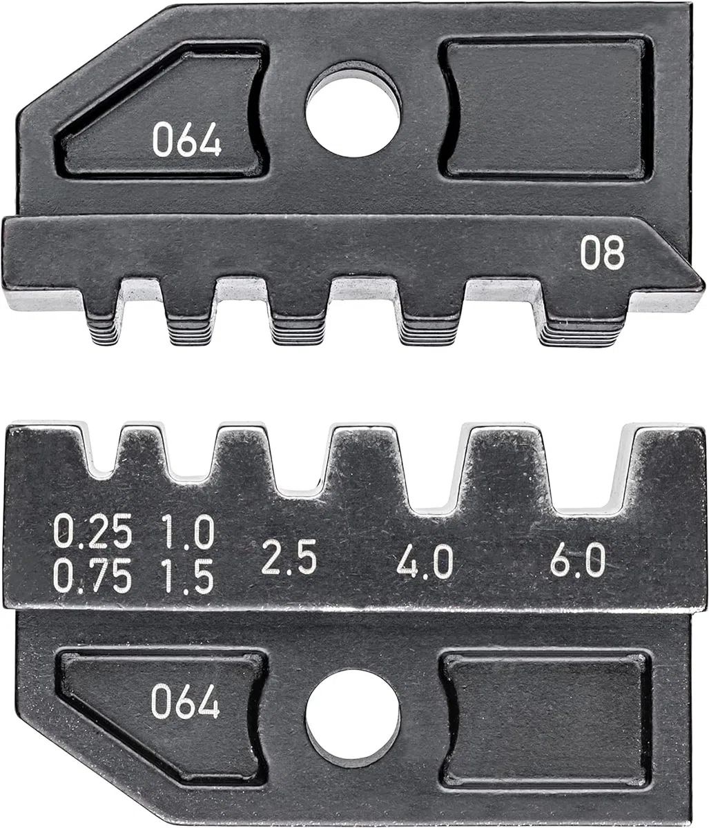 KNIPEX Matryca zagniatająca do izolowanych i nieizolowanych tulejek kablowych, 97 49 08