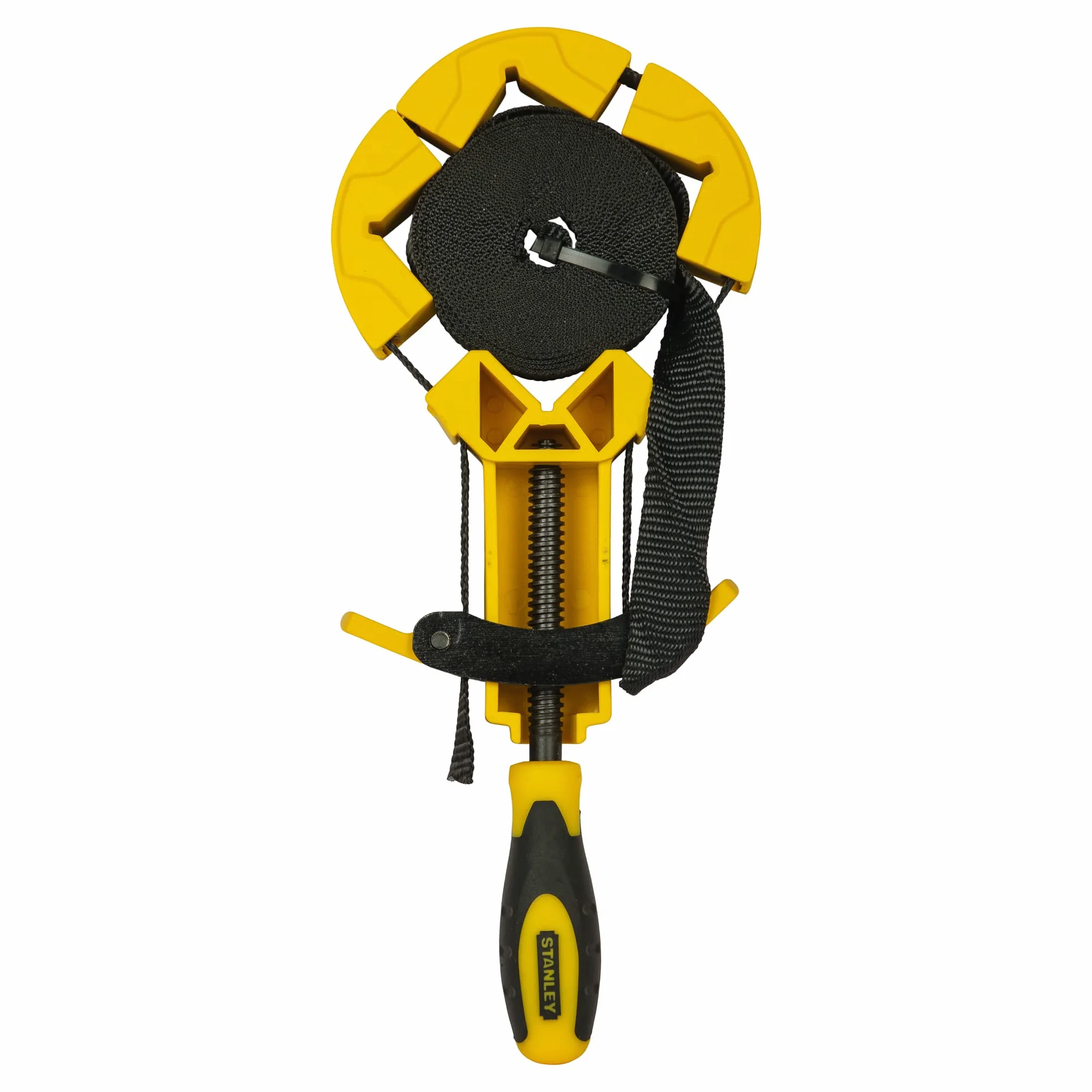 Stanley ST083100 Zacisk taśmowy 4,5 m, żółty/czarny